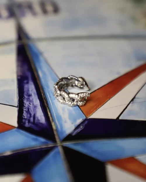 Chain Silver Earcuff